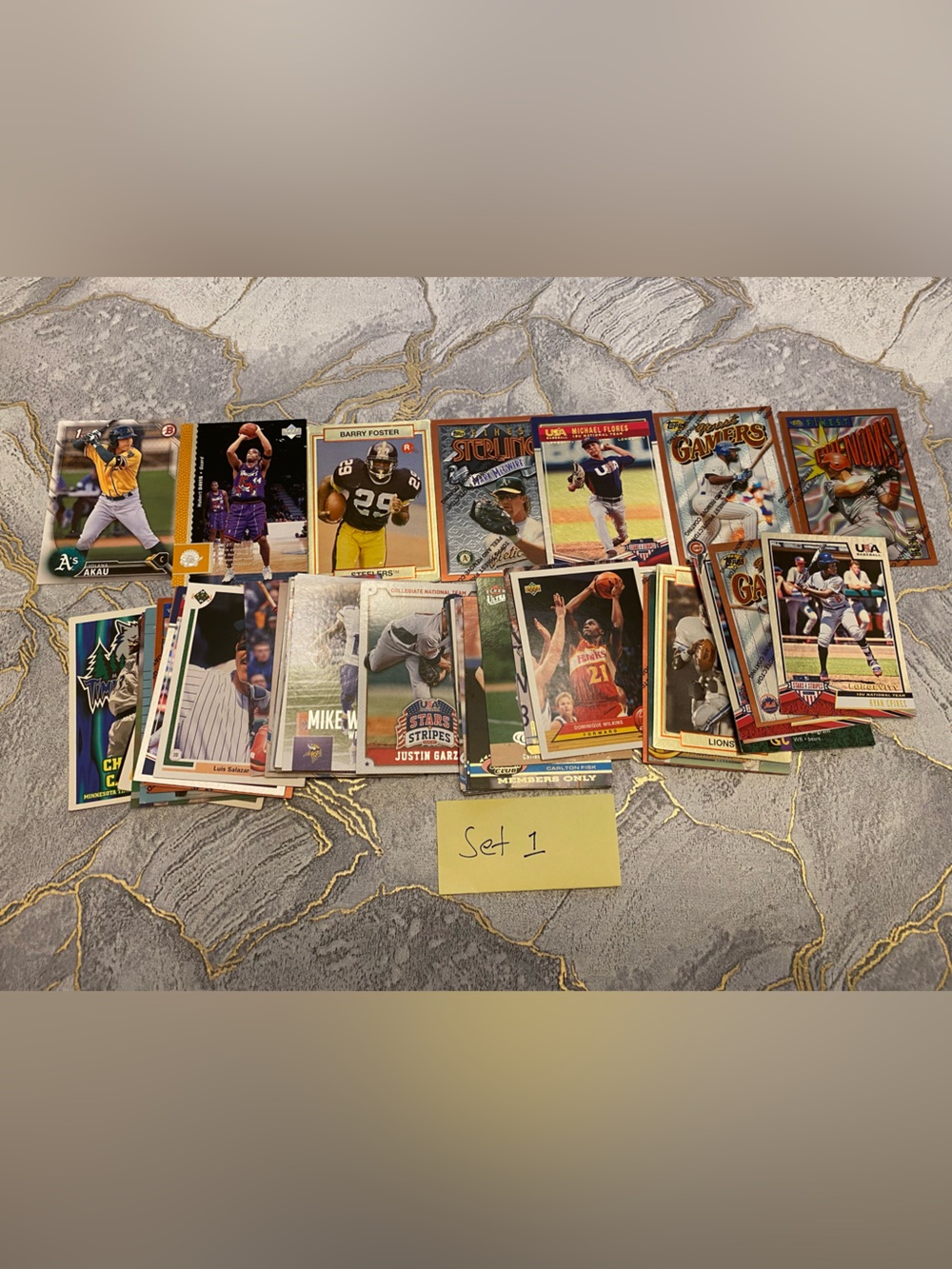 Assorted Trading Cards Pack - Multi-Color Sports Cards - Picture 4 of 4